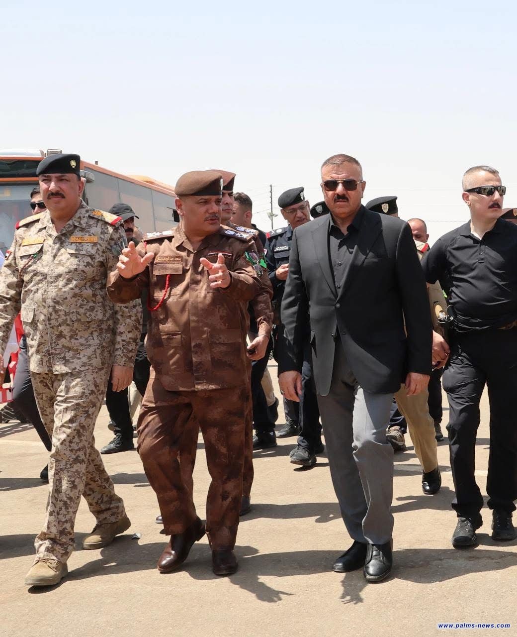 وزير الداخلية عبد الأمير الشمري: خطة تأمين زيارة الأربعين جرت بانسيابية عالية دون تسجيل أي خرق أمني.